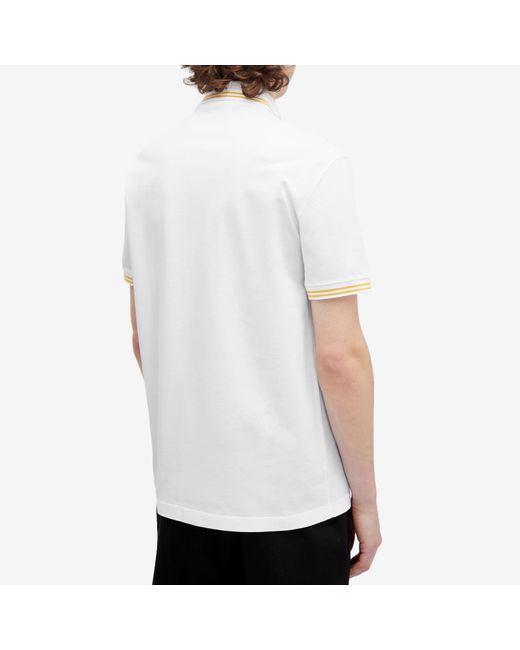 Versace White Medusa Polo Shirt for men
