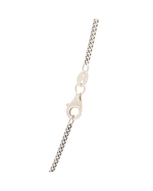 Serge Denimes Metallic Dual Necklace for men