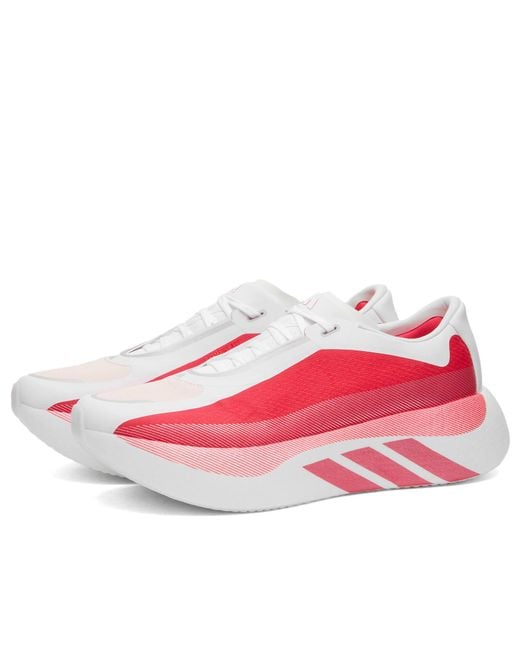 Adidas Pink Hyperboost Edge Sneaker for men