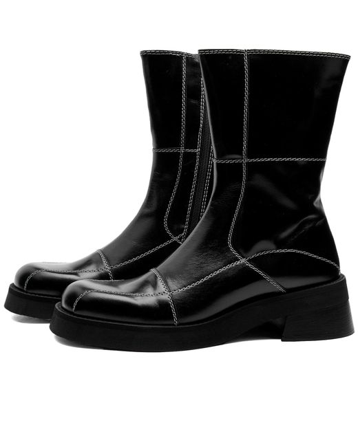 Miista Black Heya Ankle Boots