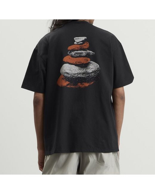 Nike Black Acg Stacked Rocks T-Shirt for men