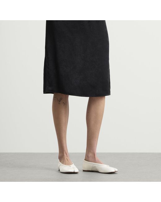 Maison Margiela Metallic Tabi Ballerinas