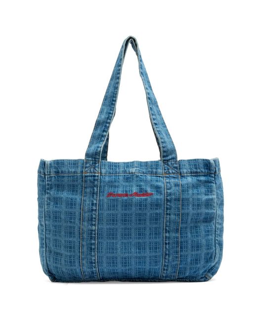 Damson Madder Blue Denim Tote Bag