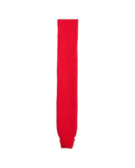 YMC Red Sleeve Scarf