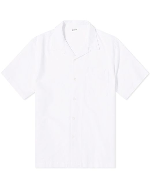 Universal Works White Oxford Cotton Road Shirt for men