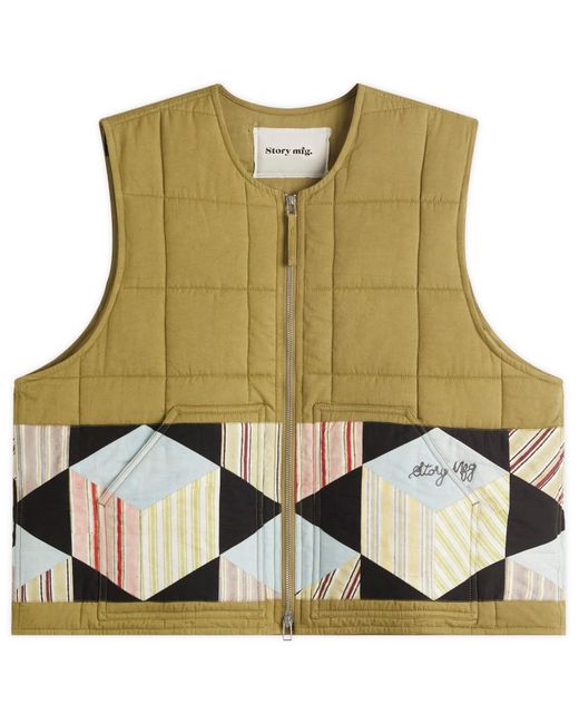 STORY mfg. Saturn Vest in Green for Men | Lyst Australia