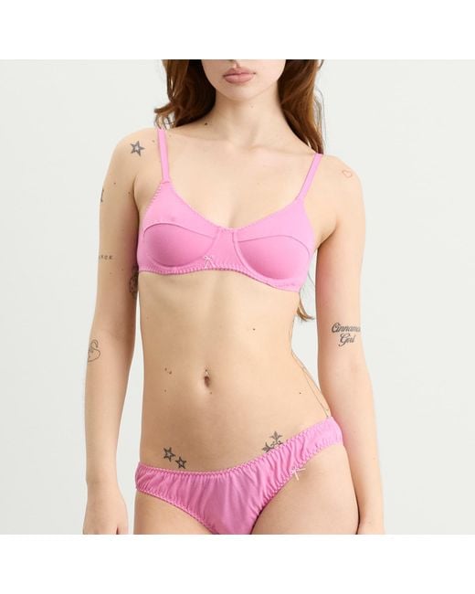Fruity Booty Pink Cotton Jersey Brief