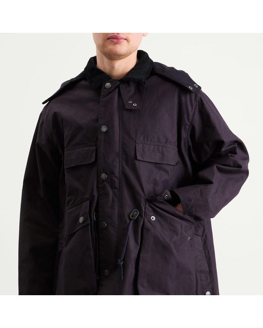 Barbour Blue X Kaptain Sunshine Bedale Casual Field Coat for men