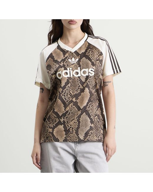 Adidas Multicolor Satin Jersey