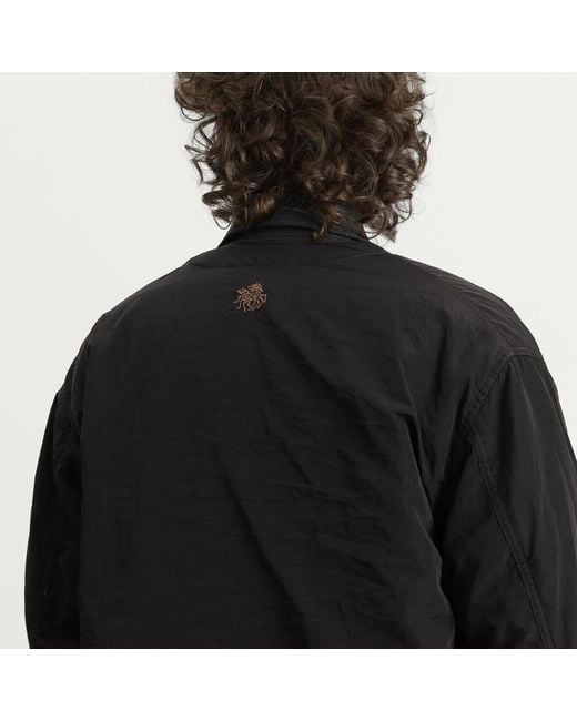 RANRA Black Ascender Canvas Nylon Jacket for men