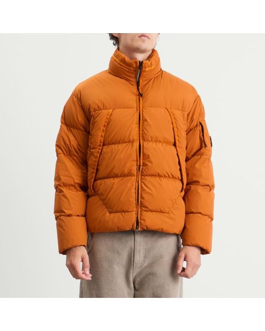 C.P. Company Nycra R Jacket in Orange for Men | Lyst UK