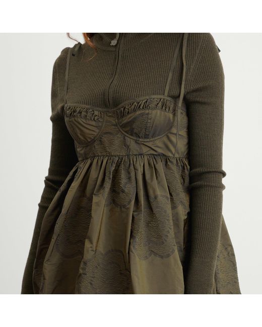 CECILIE BAHNSEN Green Alena Dress