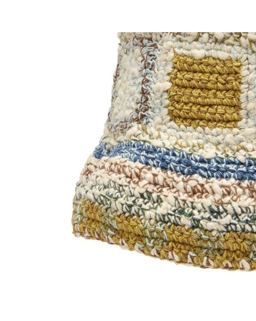 STORY mfg. Multicolor Hand Crochet Brew Hat for men