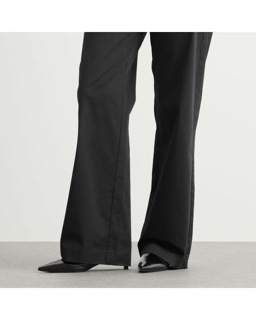 Jil Sander Black Heeled Mule