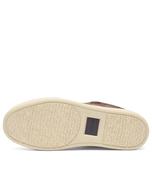 Eytys Brown Doja Suede Sneakers for men