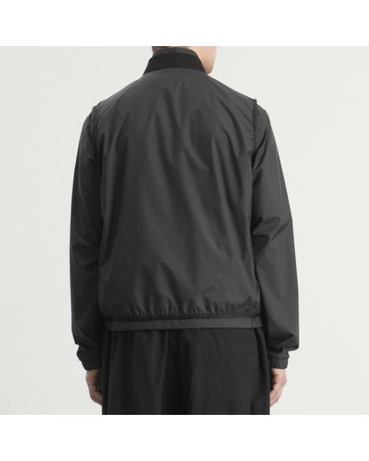 Moncler Black Hemmoor Jacket With Removable Gilet for men