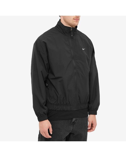 Nike Nrg Woven Track Jacket in Black for Men | Lyst UK