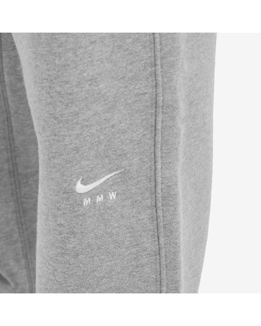 Nike Gray X Mmw Nrg Fleece Pants for men