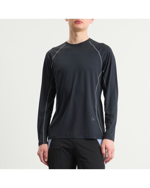 CAYL Black X New Balance Air Long Sleeve T-Shirt for men
