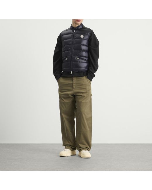 Moncler Gui Gilet in Blue for Men | Lyst