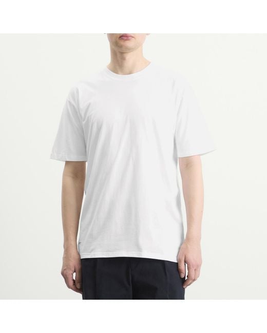(w)taps White Skivvies 3-Pack Tee for men