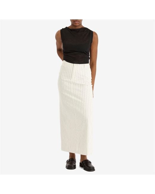 4th & Reckless White Dionne Skirt