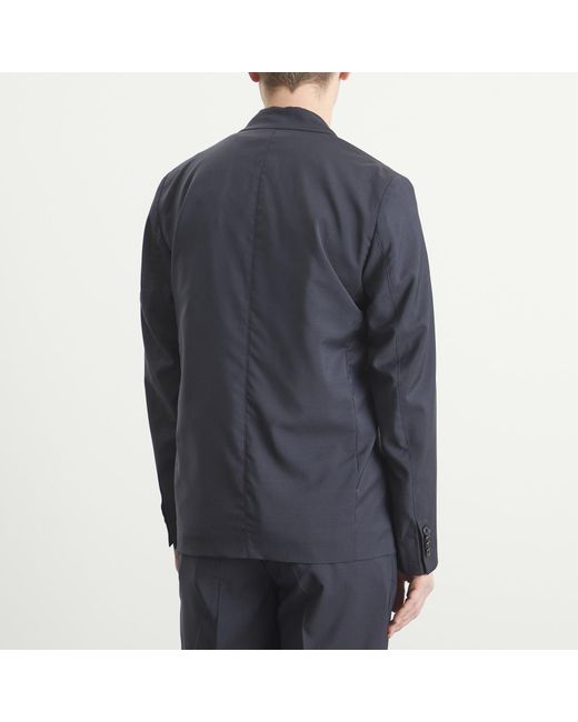 Carter Young Blue Kirk Unstructured Blazer for men