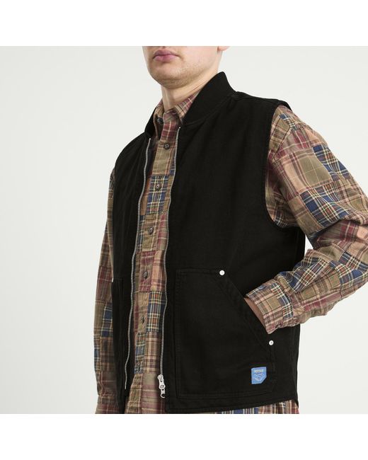 Pexwear Black Tradesman Gilet for men