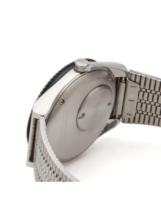 Timex Green X Seconde/Seconde/ Steel Q Sequel Top Ring Watch