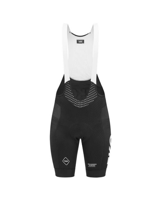 PAS Normal T.K.O Mechanism Long Bibs黒 Pas Normal Studios T.K.O. Mechanism Bib in Black for Men