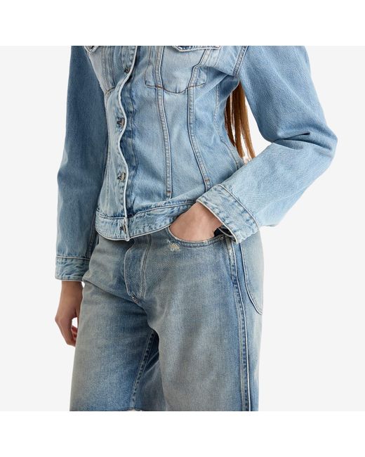 Maison Margiela Blue Denim Shorts