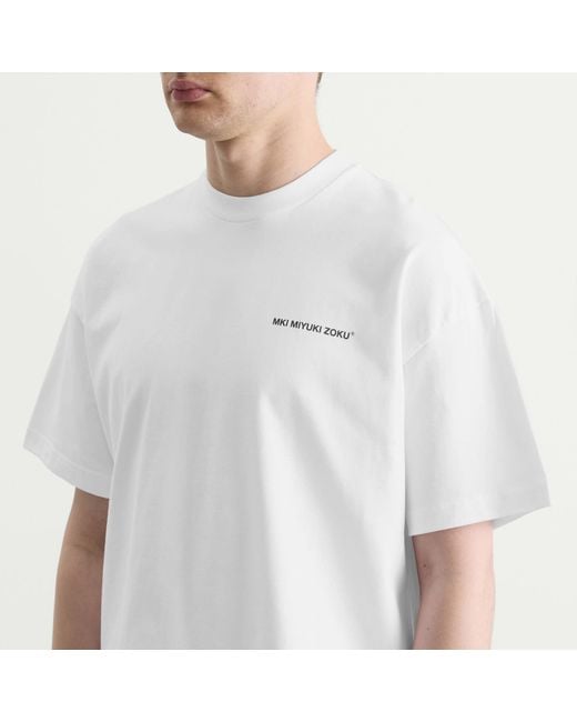 MKI Miyuki-Zoku White Uniform T-Shirt for men