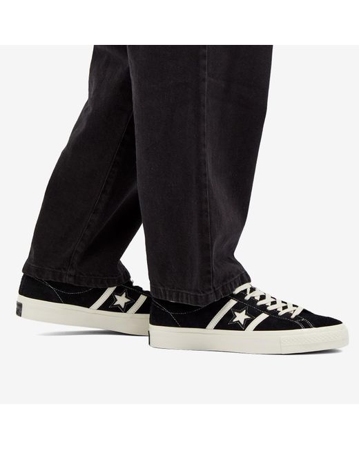 Converse Black One Star Academy Pro Suede Sneakers