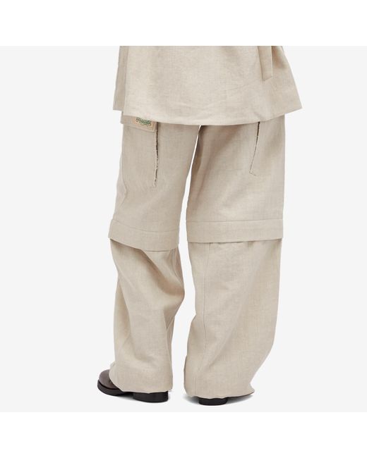 Holzweiler Natural Gorti Linen Trousers