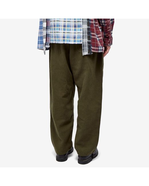 South2 West8 Green String Cuff Slack Pant for men