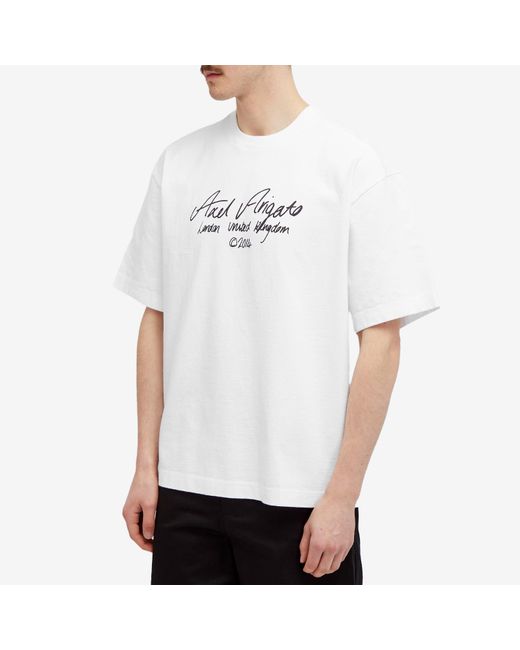 Axel Arigato White Essential T-Shirt for men