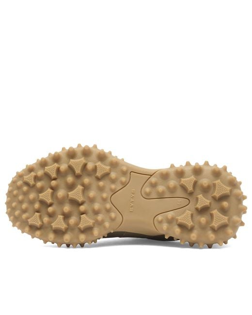 Eytys Brown Aria Leather Sneakers for men