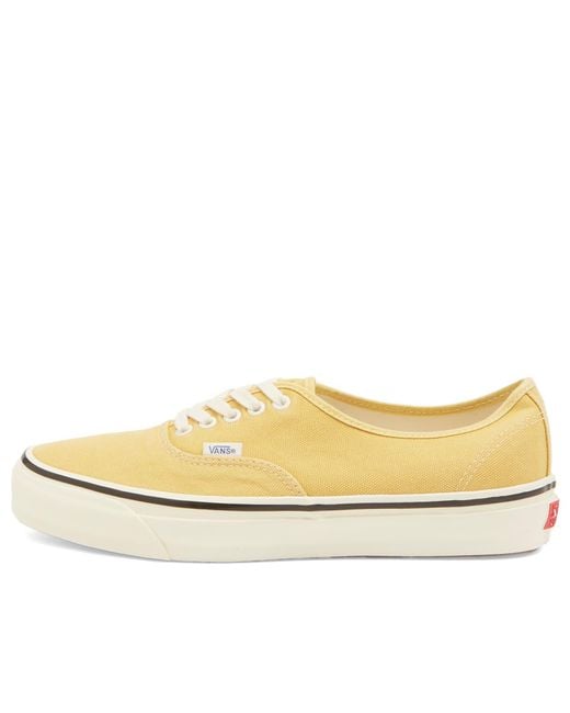 Vans Yellow Lx Authentic 44 Sneaker