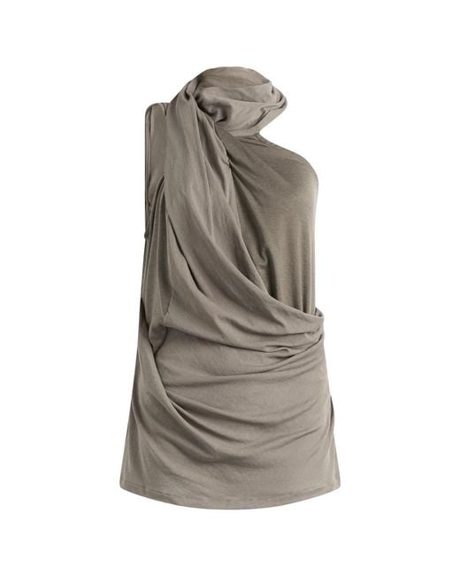 Entire studios Gray Sleeveless Dalters Top 2