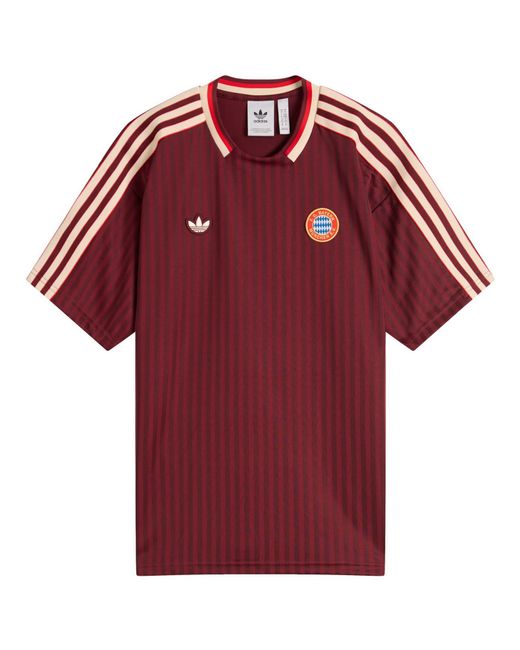Adidas Red Fc Bayern Icon Jersey for men