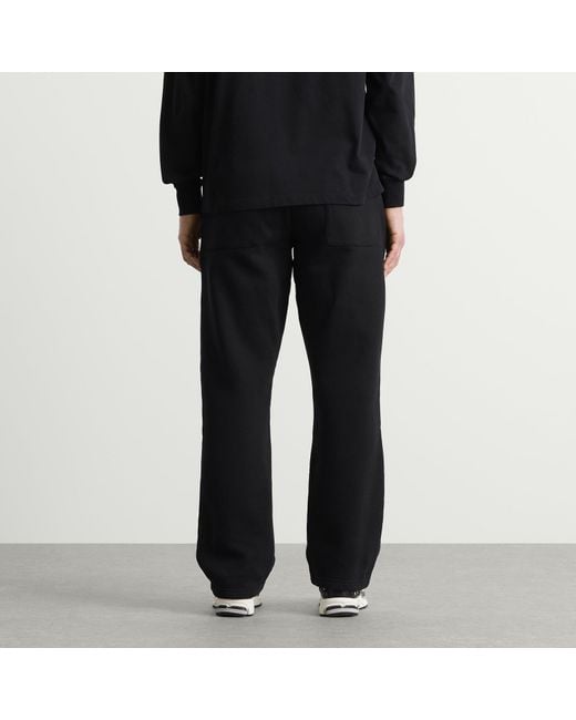 MKI Miyuki-Zoku Black Uniform Wide Leg Joggers for men