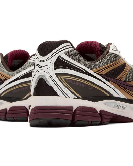 Saucony Brown Progrid Guide 7 Sneaker for men