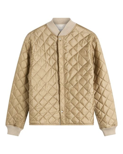 Maison Margiela Brown Quilted Jacket