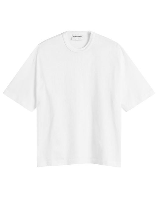 MKI Miyuki-Zoku White 220 Gsm Slub T-Shirt for men