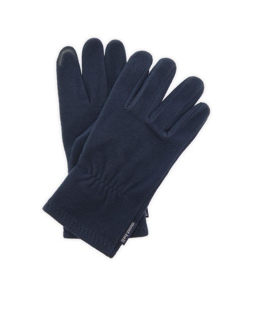 Montbell Blue Chameece Gloves for men