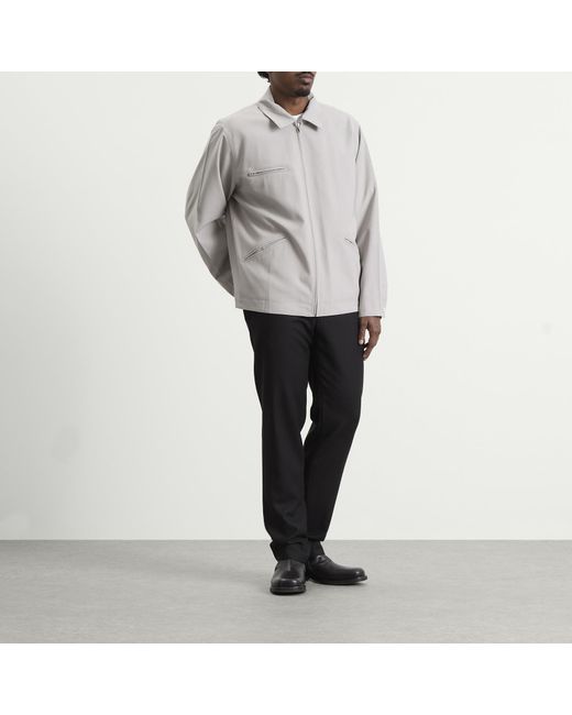 Maison Margiela Black Wool Tailored Trousers for men