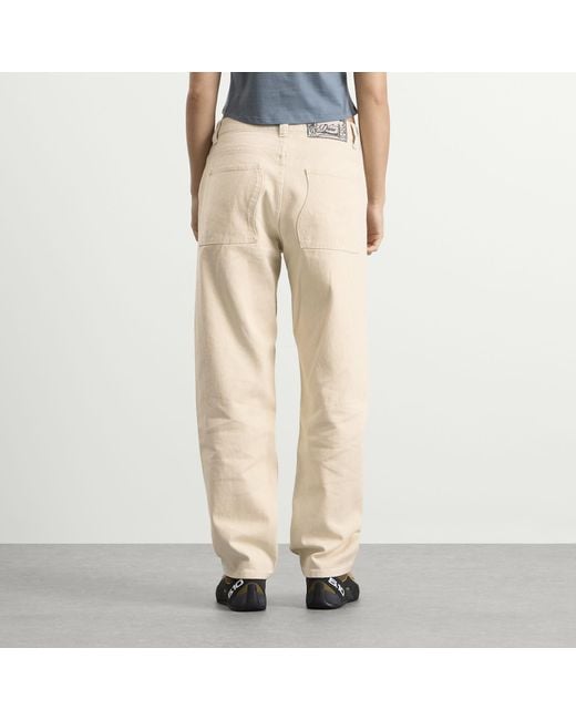 Dime Natural Relaxed Denim Pants