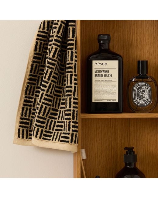 BAINA Metallic Torrens Hand Towel