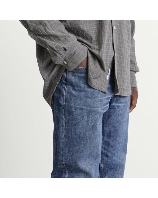 Nudie Jeans Blue Rad Rufus Straight Leg Jeans for men