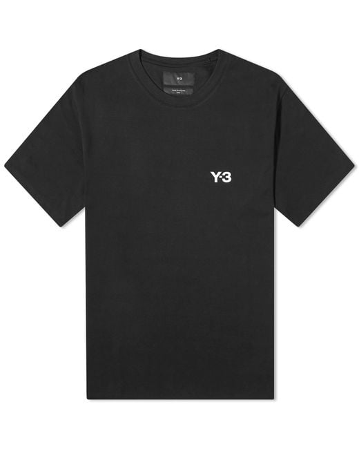 Y-3 Black X Real Madrid T-Shirt for men